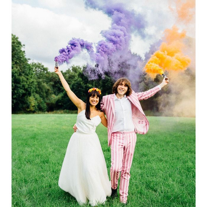 Smoke Bomb 30detik / Pipa Asap / Asap Warna / Bom Asap