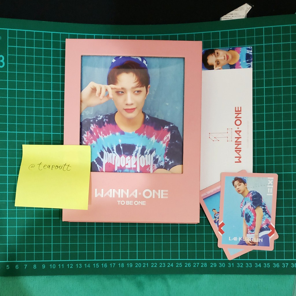 Wanna One Album Guanlin Kuanlin Set To Be One Nothing Without You Power Of Destiny Kihno