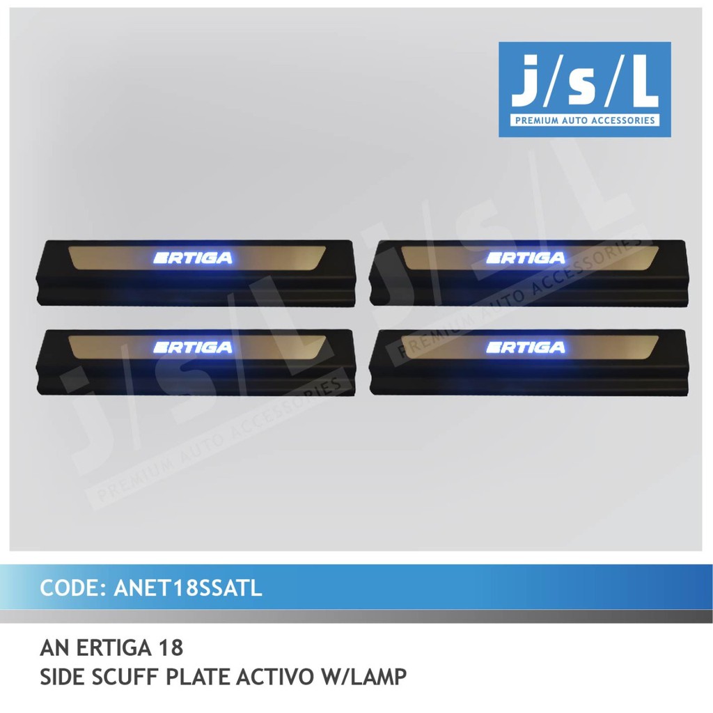 JSL Sillplate Samping Lampu All New Ertiga Side Scuff Activo Lamp