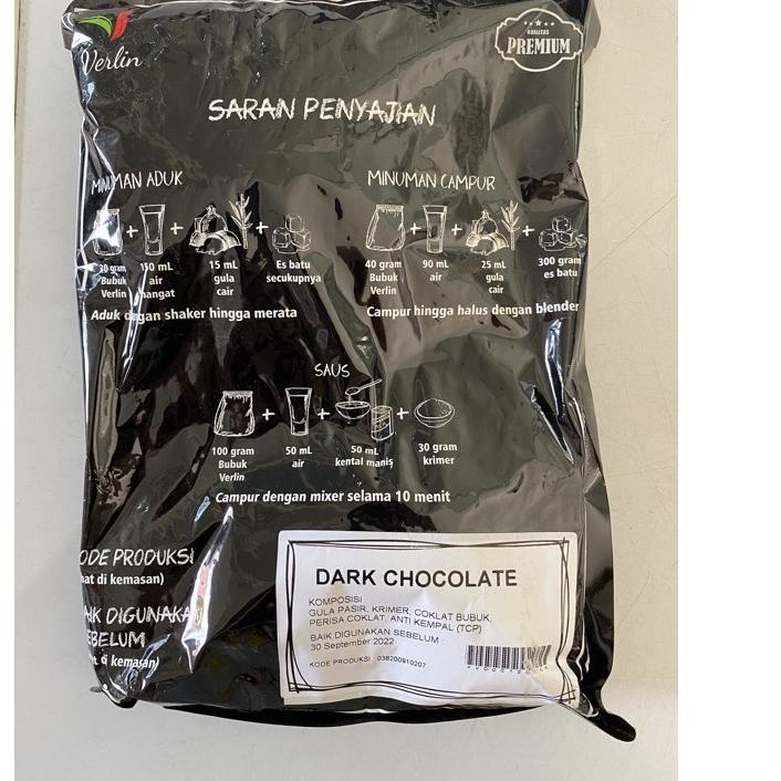 

〖Bisa COD〗 VERLIN Rasa DARK CHOCOLATE MURAH powder drink minuman bubuk (1kg) 5.5 F⚡ASH SALE/Terbaru dan terlaris/【Discount Today】/Terbaru 3.3/「Termurah」