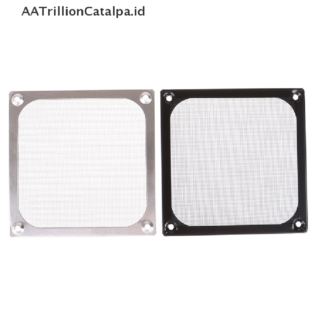 Aatrillioncatalpa Filter Pelindung Kipas Pendingin Komputer 120mm Bahan Aluminum Anti Debu