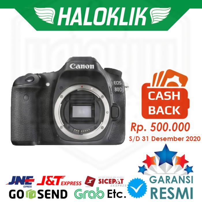 "KD" PROMO Canon EOS 80D Body Only