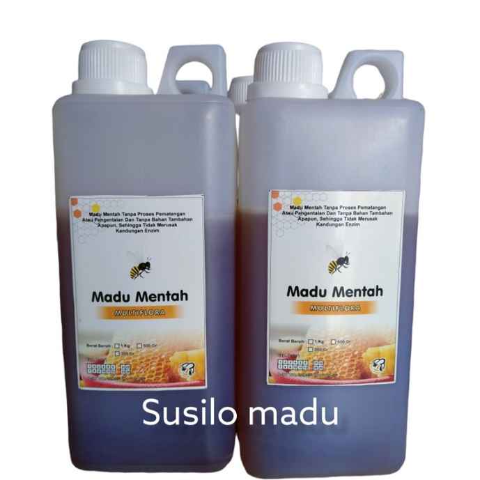 

Madu Multiflora A -Madu Murni Asli Ternak 1kg - Madu Mentah Asli