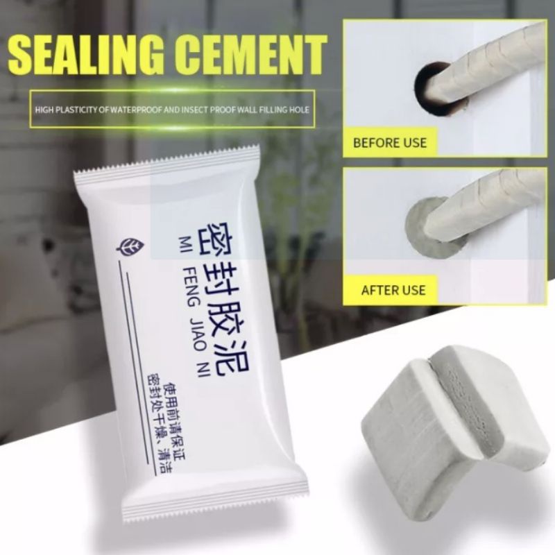 SEALANT REPAIR Instan DEMPUL PADAT AJAIB Semen / Dempul Penambal Dinding instan Waterproof Anti Air