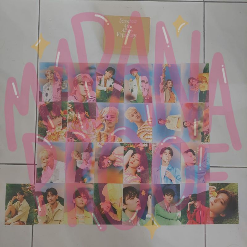 Sharing Seventeen 4th Album Repackage Sector 17 Kit / Kihno Scoups Jeonghan Hoshi Seungkwan