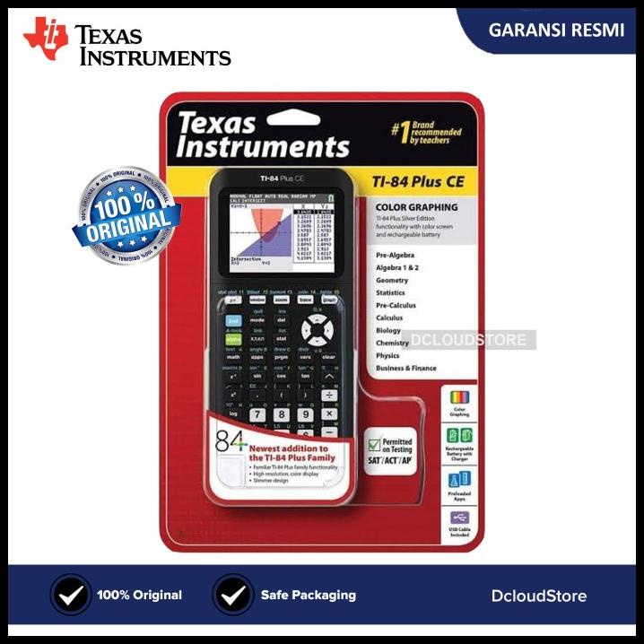 

Calculator Original Texas Instruments Ti-84 Plus Ce Kalkulator