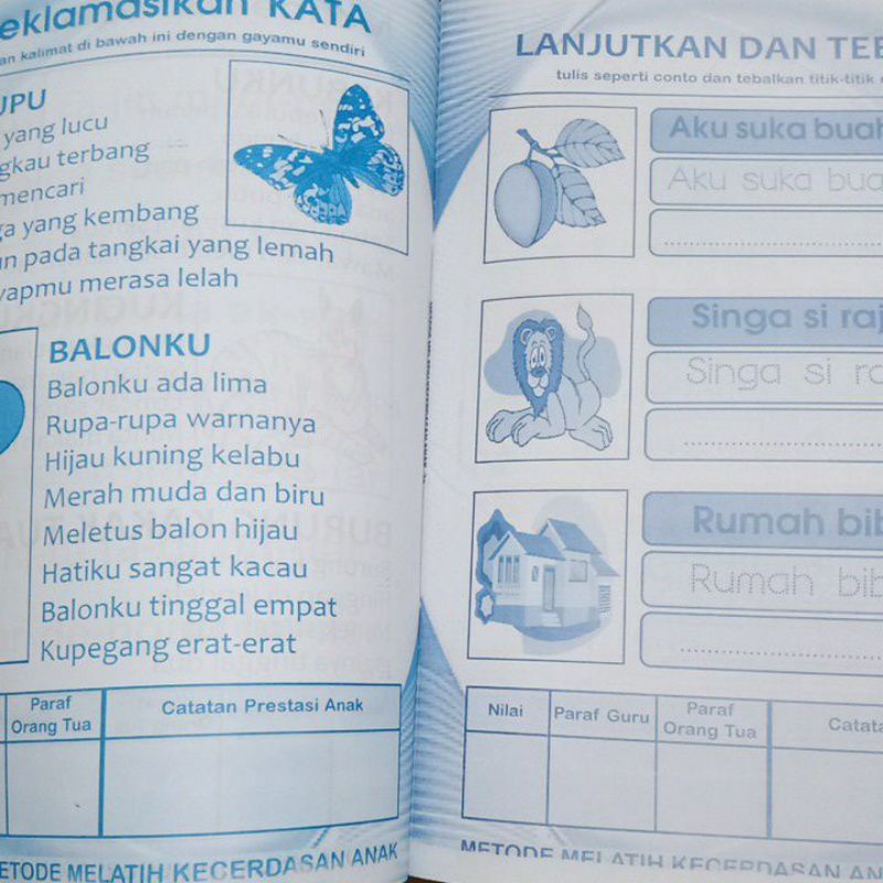 Buku Metode Praktis Melatih Kecerdasan Anak Metode Aktif Cepat Tepat Cermat