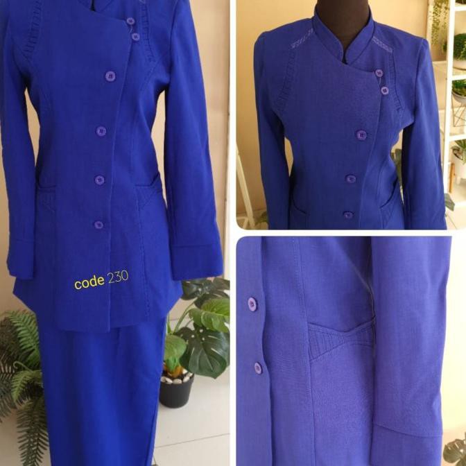 Blazer Kerja Wanita, Jas Wanita, Blazer Formal, Setelan Blazer
