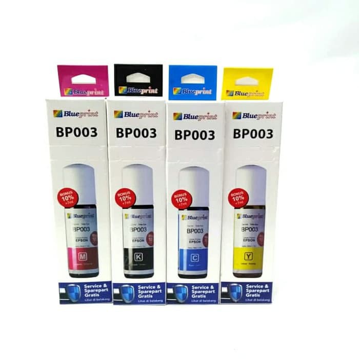 Tinta Blueprint For Printer Epson L3110 L1110 Bp003 Epson 003 72 Ml Shopee Indonesia 8096