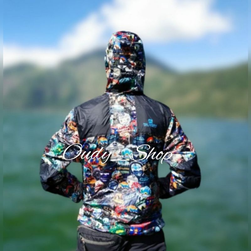 Jaket Ultralight Bomber Makadam Jaket Running Jogging