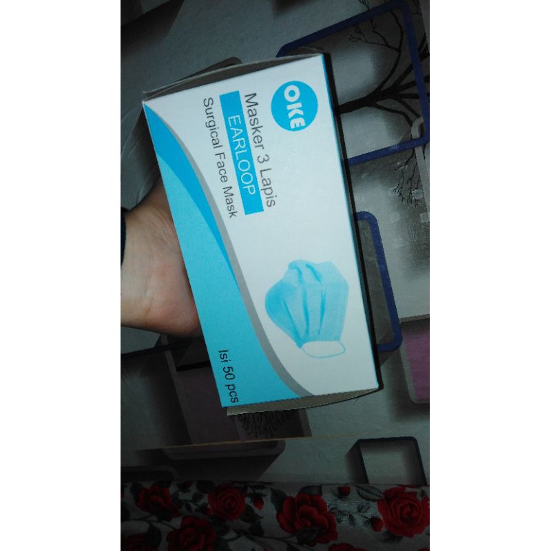 MASKER 3 PLY ECER EARLOOP MEDIS