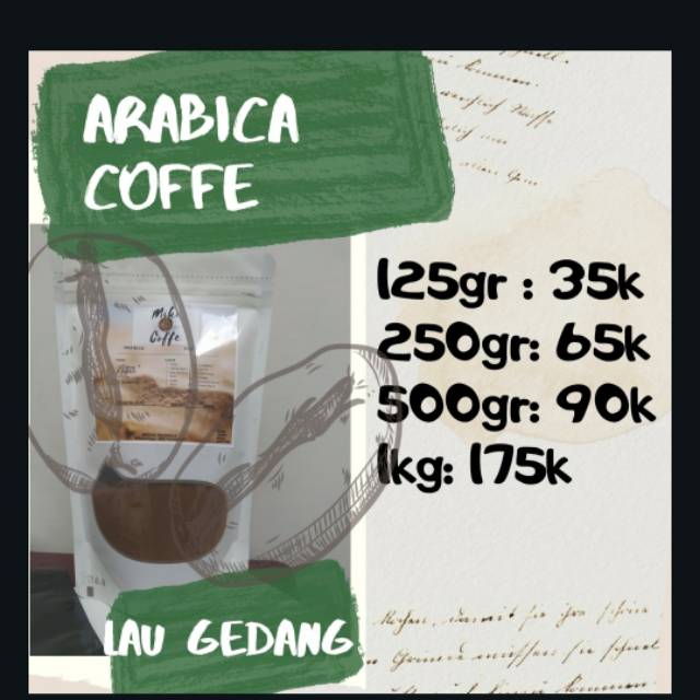 

ARABICA LAU GEDANG