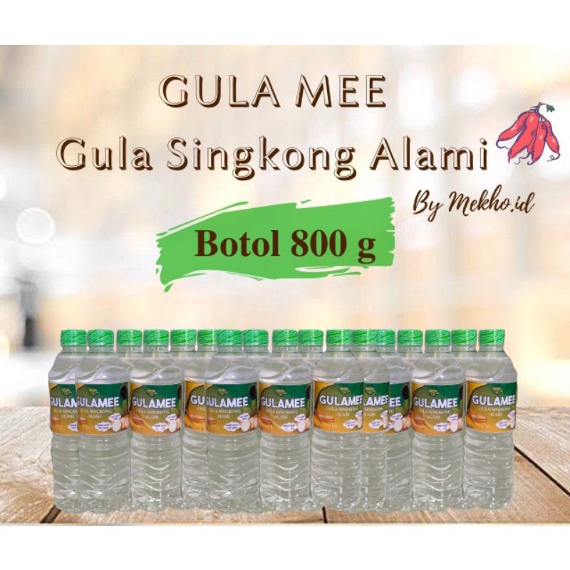 

GULAMEE GULA SINGKONG ALAMI 800 GRAM ORIGINAL MURNI NO GLUTEN GULA SEHAT