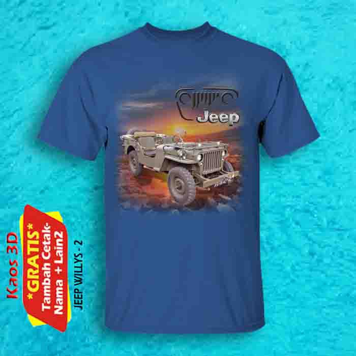Kaos Jeep MOBIL WILLYS