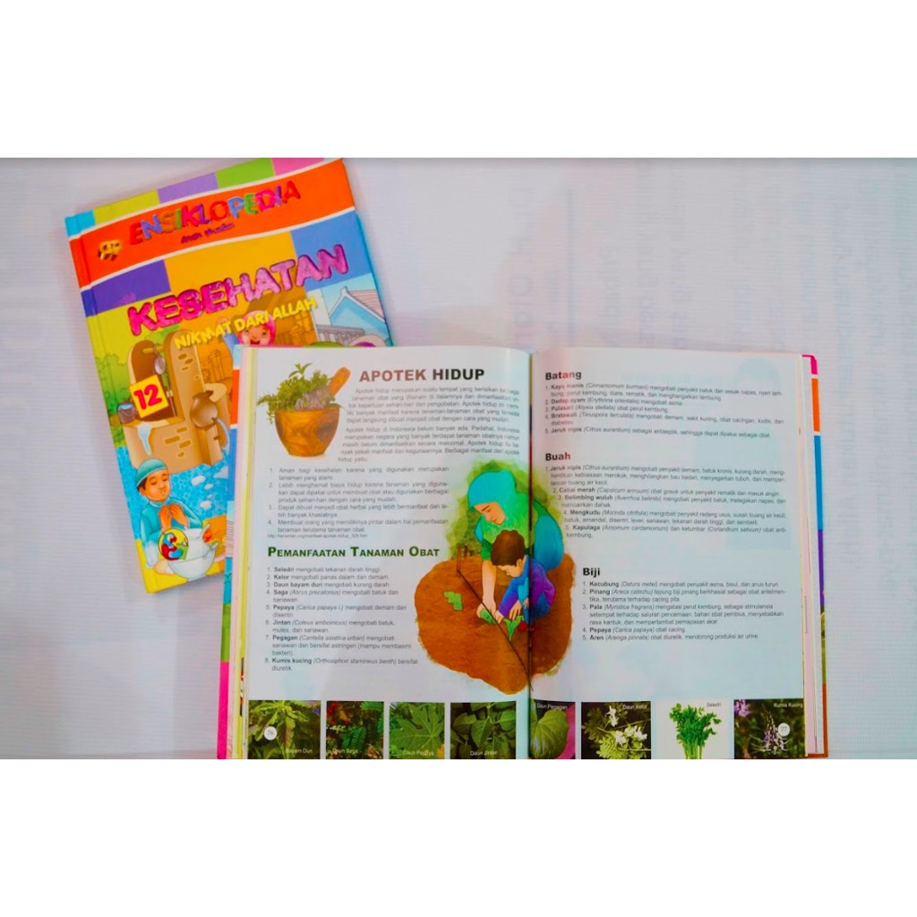 Buku Anak GI - Ensiklopedia Anak Muslm 12 : Kesehatan Original