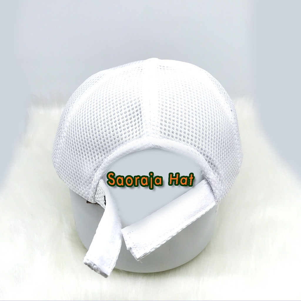 TOPI  DOUBLE MESH BORDIR | TOPI MANCING | UKURAN DEWASA