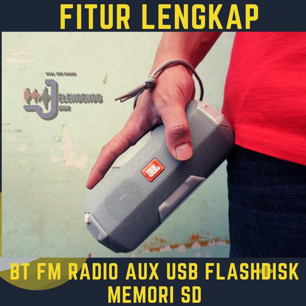 Speaker TG143 LAMPU BISA DIATUR LUBANG AUX POWER di ATAS Speaker Bluetooth Bass Puass