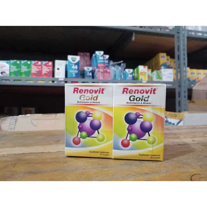 RENOVIT GOLD BOTOL ISI 30 TABLET - ED 05/2025