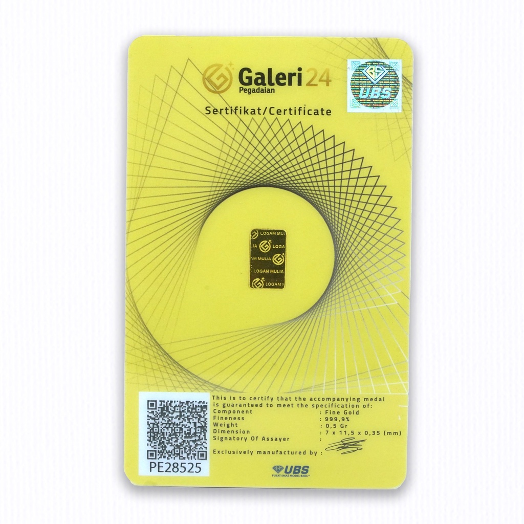 Galeri 24 Logam Mulia - 0.5 gr-1
