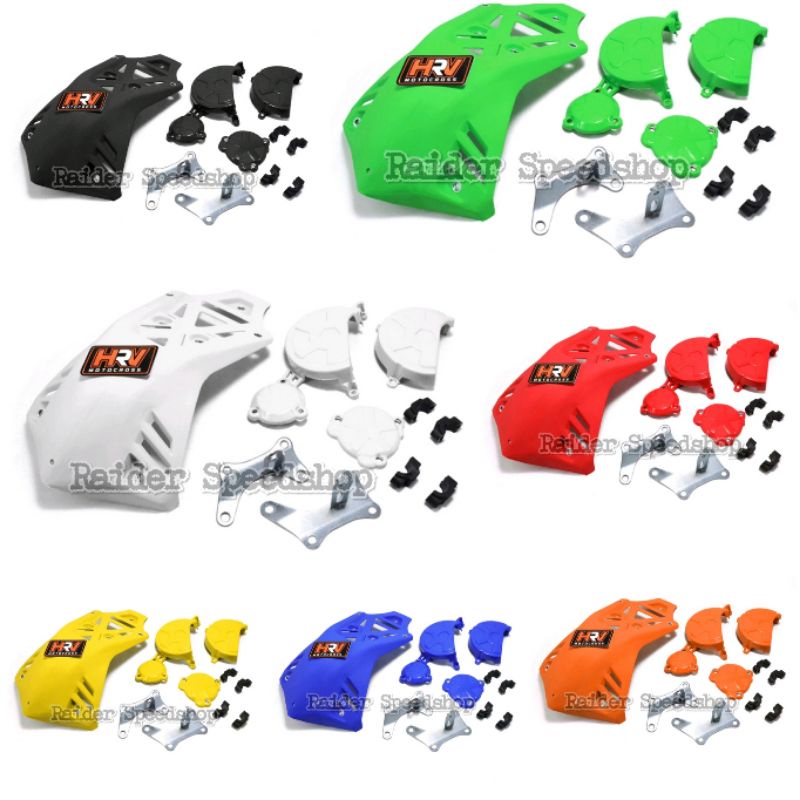 Tutup mesin plus block klx 150 cover mesin blok klx 150 engine guard klx 150 bf pelindung mesin klx 