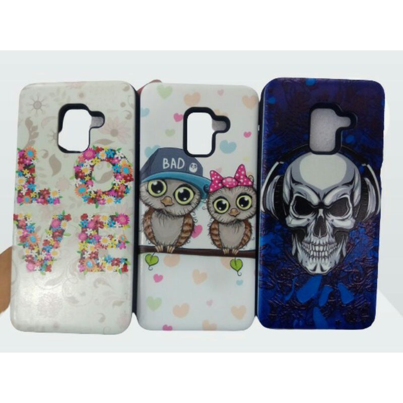 CASE OTTER OWL CASING SOFTCASE SAMSUNG A8 2018