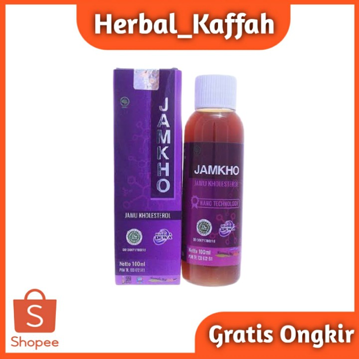 Jamkho jamu kolesterol Minuman herbal menurunkan kolesterol asli original 100 ml