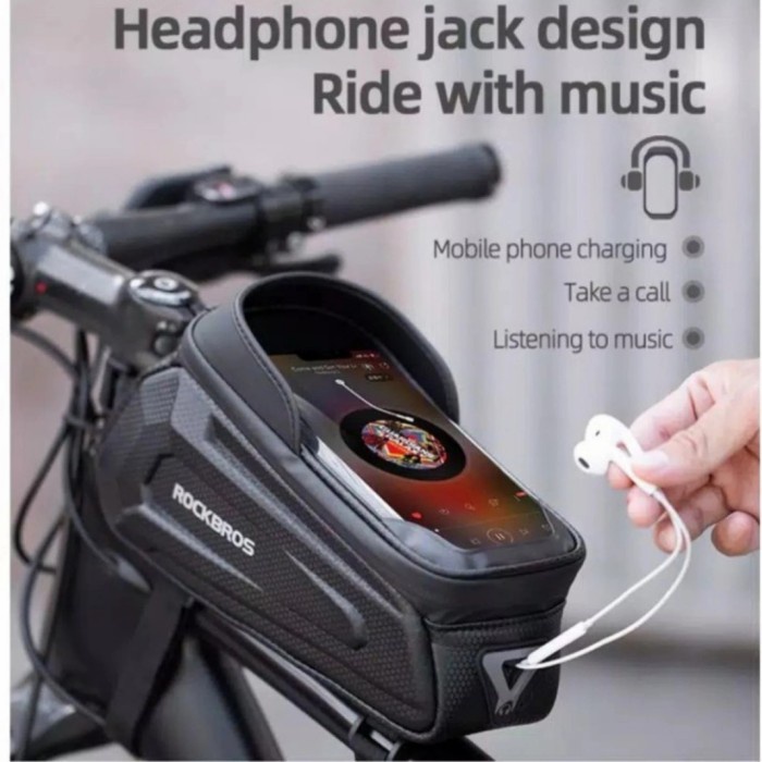 Tas Sepeda Rockbros B68 Hardshell Mtb Roadbike Bag Rockbros Original