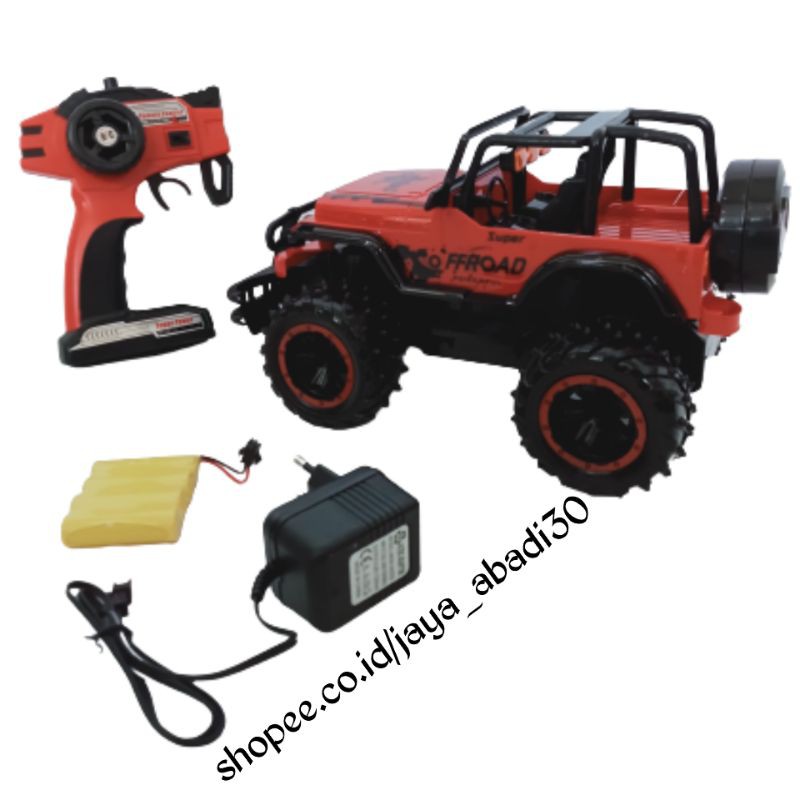 MAINAN MOBIL REMOTE CONTROL JEEP OFF ROAD CRAWLER 1:14 4X4WD 689-323