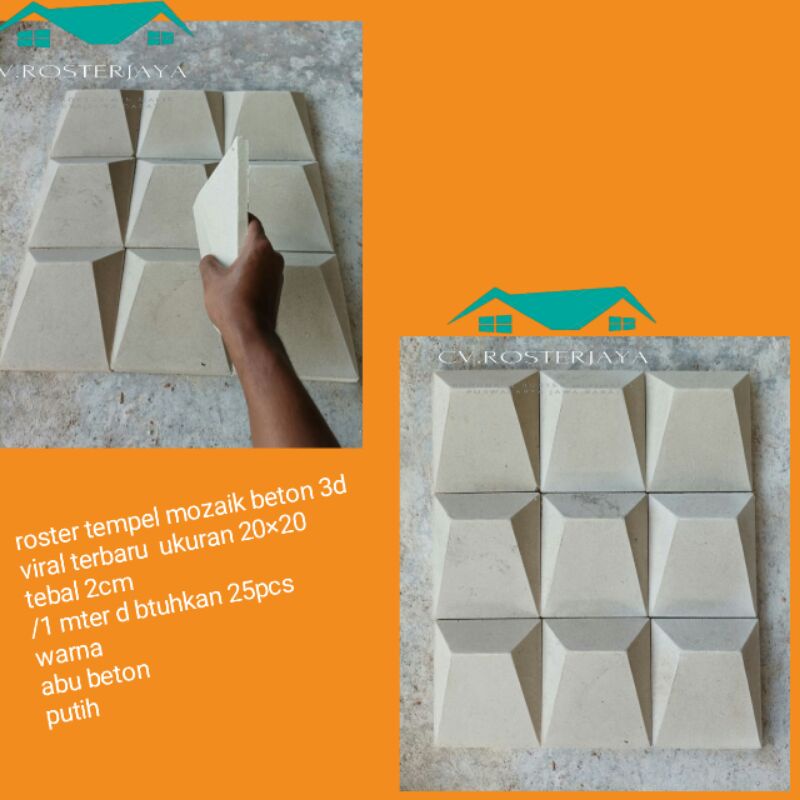 bata tempel mozaik 3d