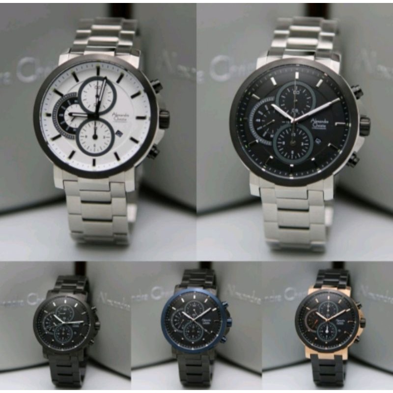 Original Alexandre christie jam tangan pria ac6350/ac 6350/6350