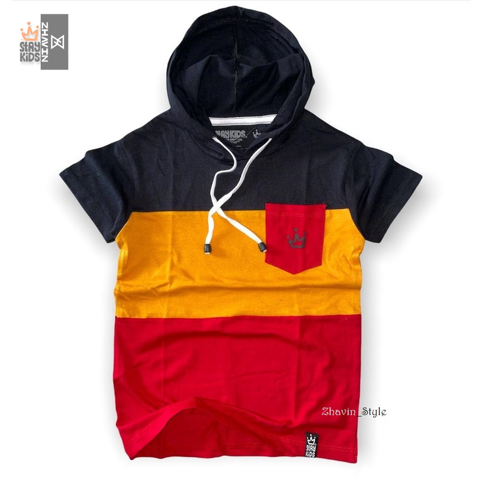 Kaos hoodie anak / kaos anak usia 1-12 tahun / Pakaian anak laki-laki