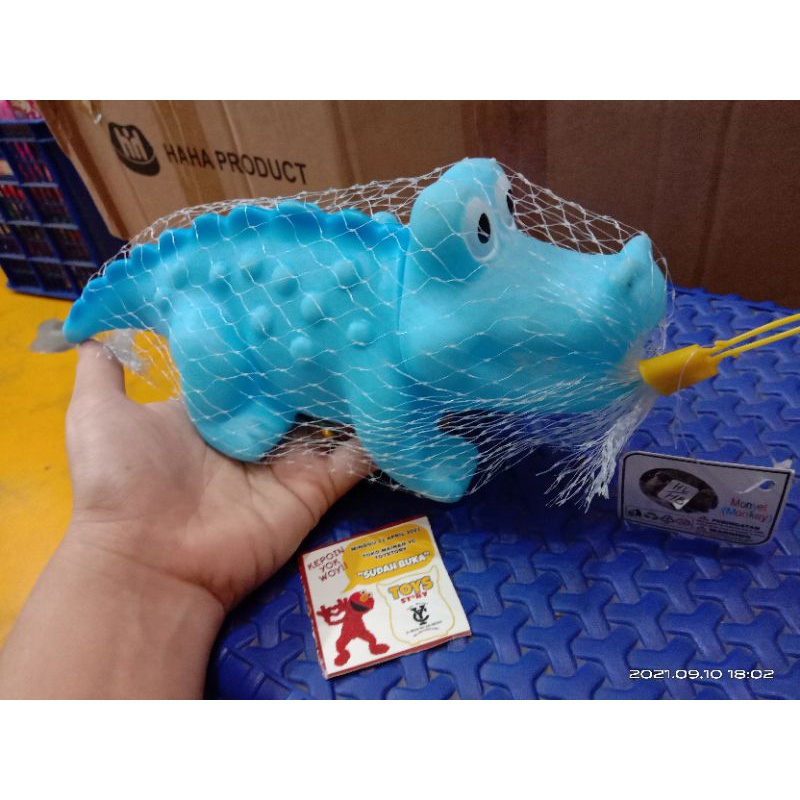 Mainan Buaya Karet Bunyi