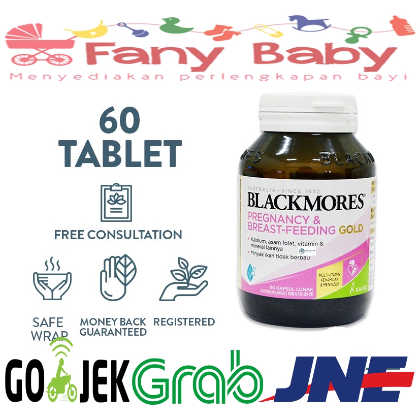 BLACKMORES BREAST FEEDING AND PREGNANCY 60 KAPSUL