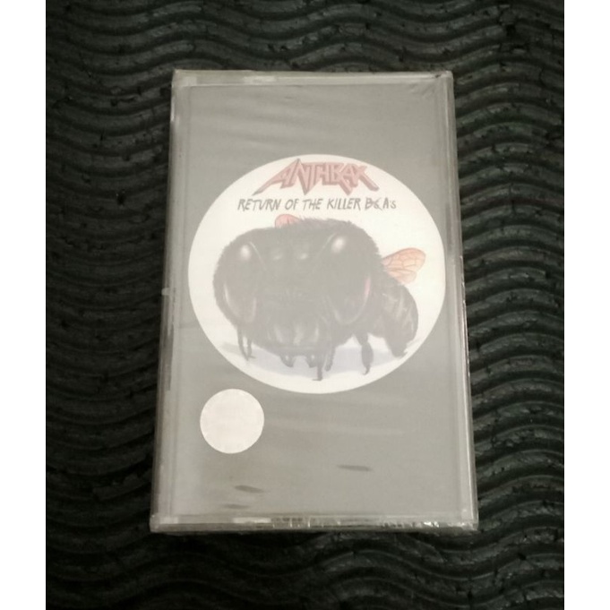 Restock Kaset Pita Segel Anthrax - Return of the killers B's A's - metal