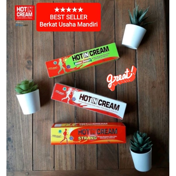 Hot In Cream tube 60g - 120g all varian Terlaris termurah &amp; Garansi 100% Ori