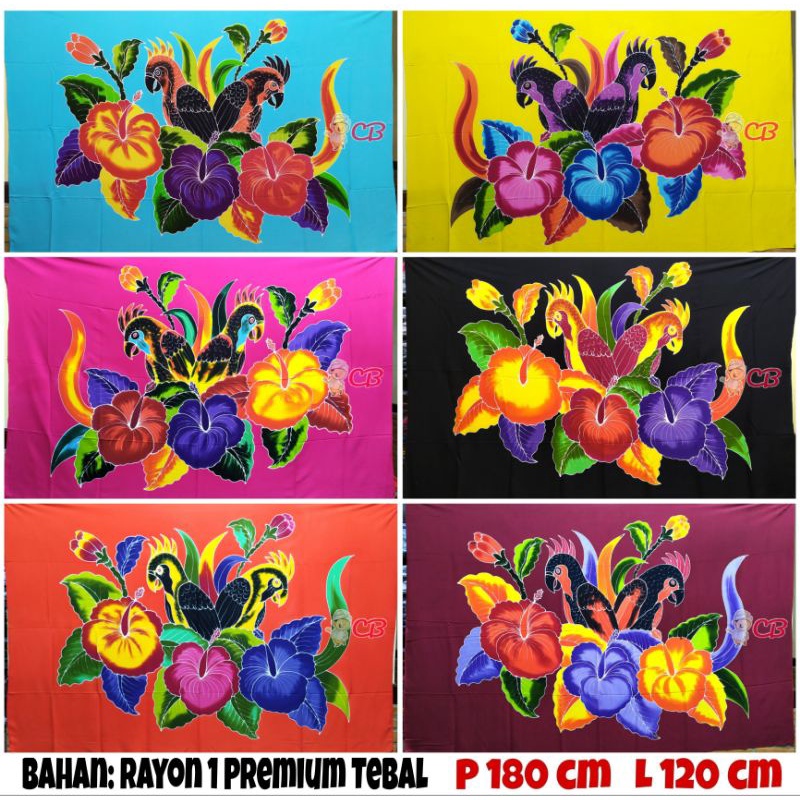 KAIN PANTAI LUKIS TEBAL BURUNG PREMIUM BALI/SARUNG PANTAI LUKIS TEBAL BURUNG PREMIUM BALI