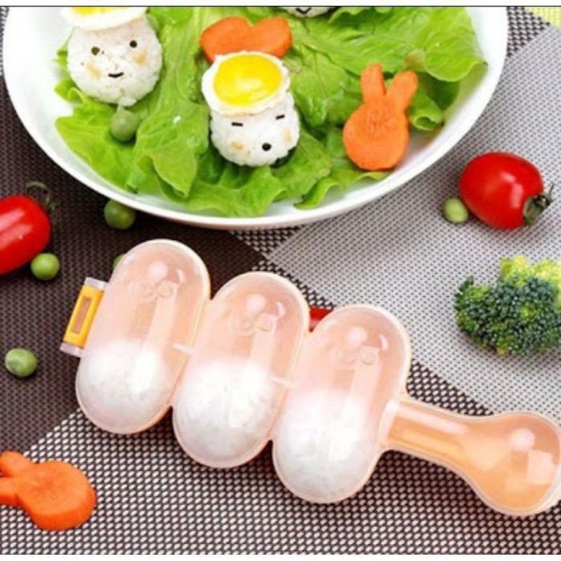 DC - Alat Cetak Nasi Bento Sushi Mold / Rice Ball Shaker