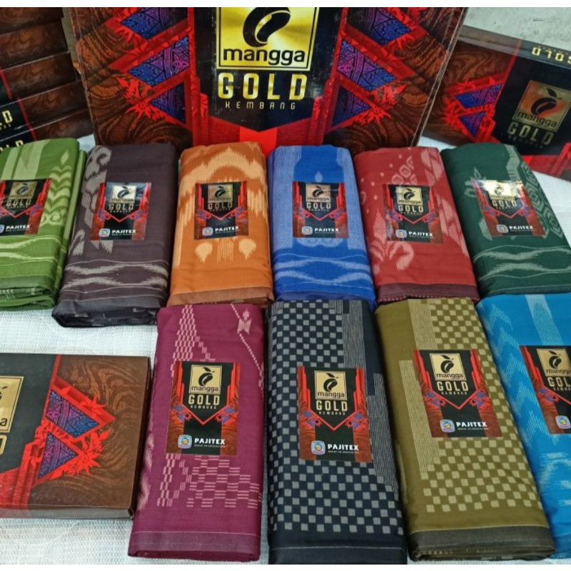 Jual sarung mangga gold kembang | Shopee Indonesia