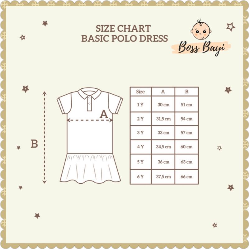 LITTLE PALMERHAUS - Basic Polo Dress Anak