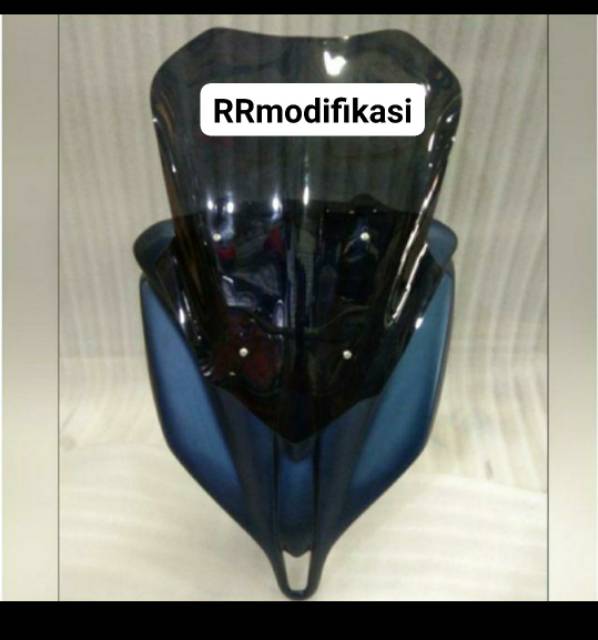 Tameng plus visor Yamaha Lexi