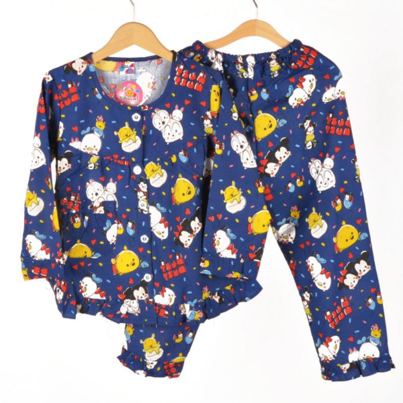 PIYAMA ANAK PP 2-7TAHUNAN MOTIF TSUMTSUM