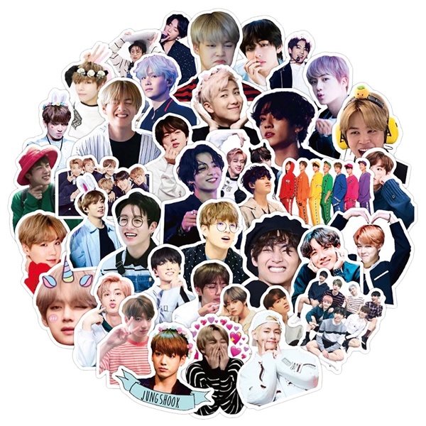

Sticker BTS Bangtan Sonyeondan BT21 Waterproof Scratchproof Vynil Tumblr