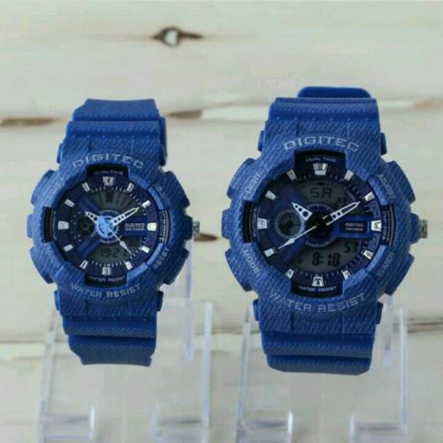 Jam tangan couple murah / merk Digitec jeans