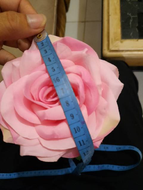 Bunga plastik mawar besar artificial-2