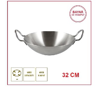 Calypso Kuali Wajan Penggorengan 32CM