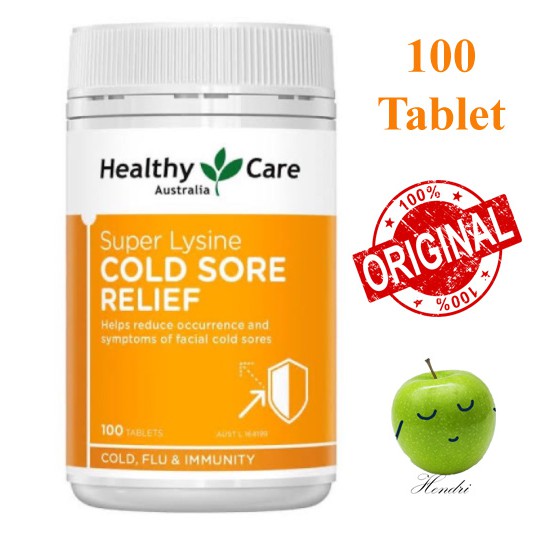 Healthy Care Cold Sore Relief 100 tablet