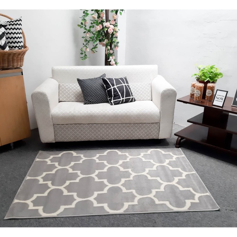 MAROC Karpet Lantai 100 x 150 G14 Grey-1