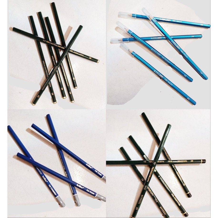 

Pensil Tulis 2B - Greebel / Faber Castle / Artline / Staedler - Jual Ecer