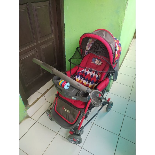 stroller Pliko grande preloved second