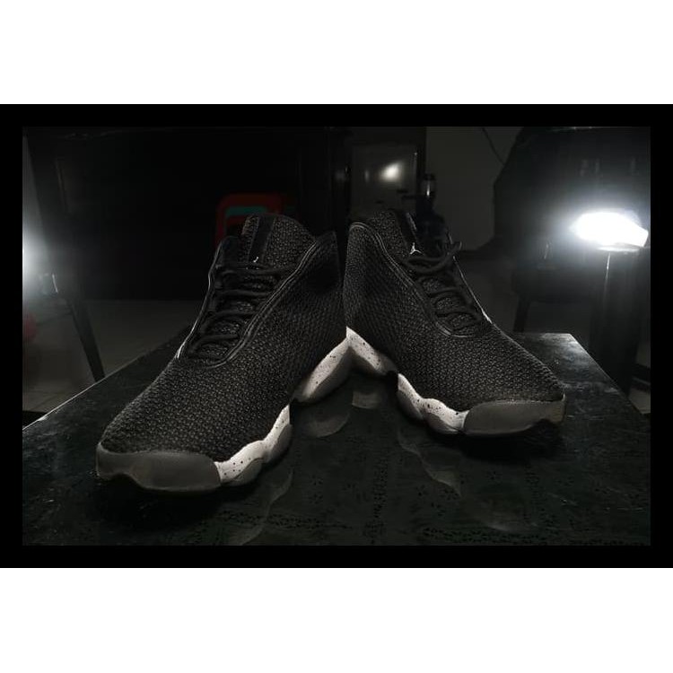 100%TERLARIS NIKE AIR JORDAN ORIGINAL - HITAM, 43 100% TERJAMIN